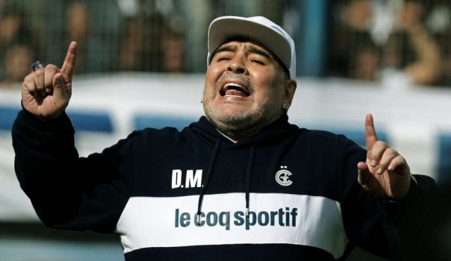 Maradona: “Creí que el corazón me iba a explotar”