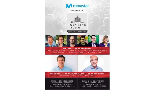 “Inspiring Summit” reúne a candidatos a la Presidencia en Enjoy Punta del Este
