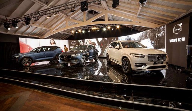 Volvo llegó a Uruguay de la mano del Grupo Gildemeister y ofreció el evento más impactante del año 