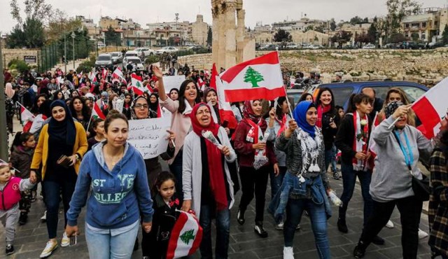 La doble revolución de las mujeres en Líbano
