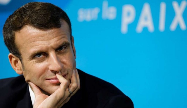 El sistema político mundial atraviesa una “crisis sin precedentes”, advierte Macron