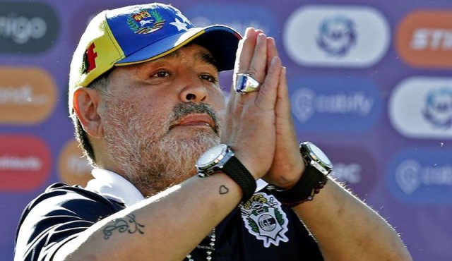 Maradona renunció como entrenador de Gimnasia y Esgrima La Plata