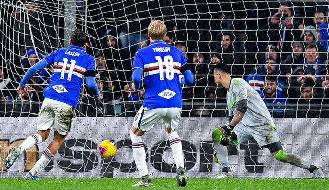 Gastón Ramírez le dio aire a Sampdoria