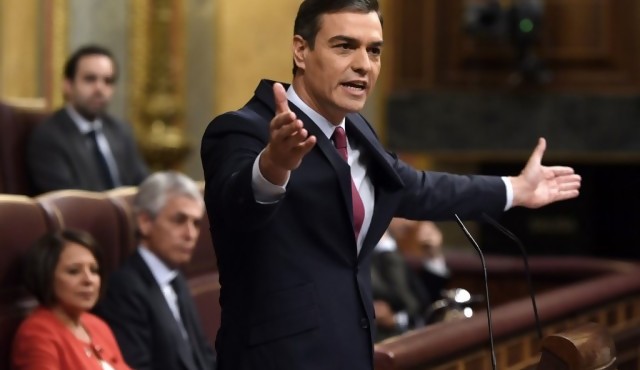 Pedro Sánchez elegido presidente de un gobierno de izquierda en España