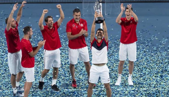 Serbia es el primer campeón de la Copa ATP