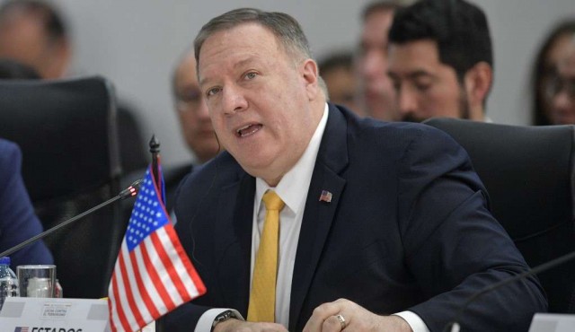 Pompeo pide apoyo internacional para terminar con “tiranía” de Maduro