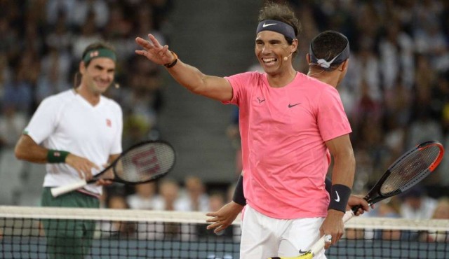 Federer y Nadal reúnen a 48.000 espectadores, récord mundial del tenis