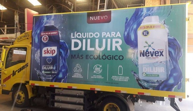 Unilever y Grupo Mirtrans incorporan vehículo eléctrico al sistema de distribución