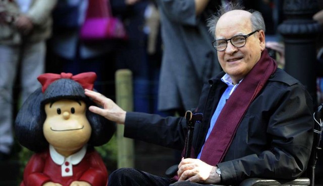 Murió Quino, el creador de Mafalda
