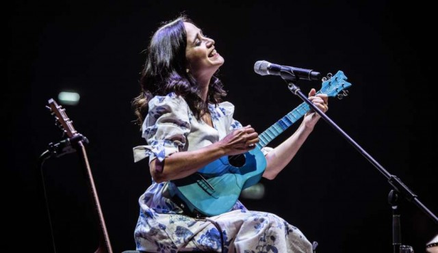 Julieta Venegas volvió a tocar en su “querida” Montevideo