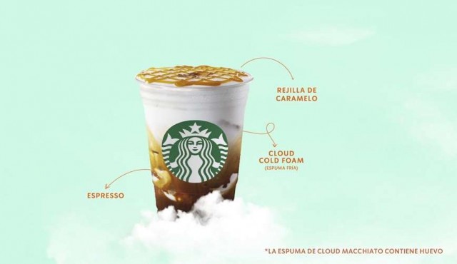 Starbucks Uruguay te lleva hasta las nubes con el nuevo Cloud Macchiato