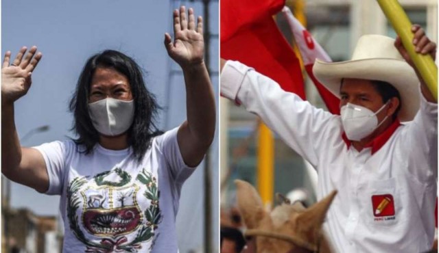 Castillo vs. Keiko: un balotaje que amenaza con polarizar a Perú