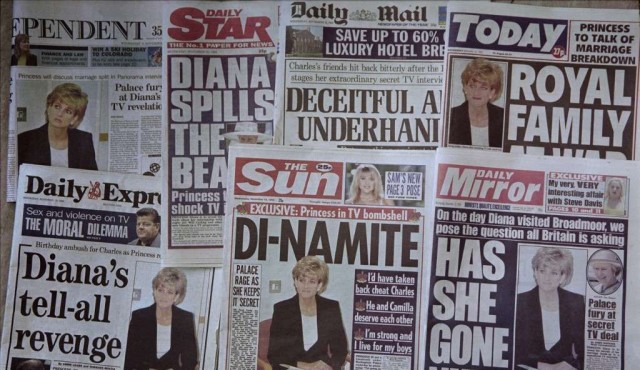 Informe denuncia un engaño en histórica entrevista de la BBC a Lady Di en 1995