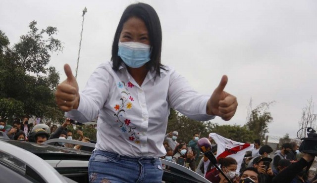 Mínima ventaja de Fujimori en Perú, aún sin contar el voto rural