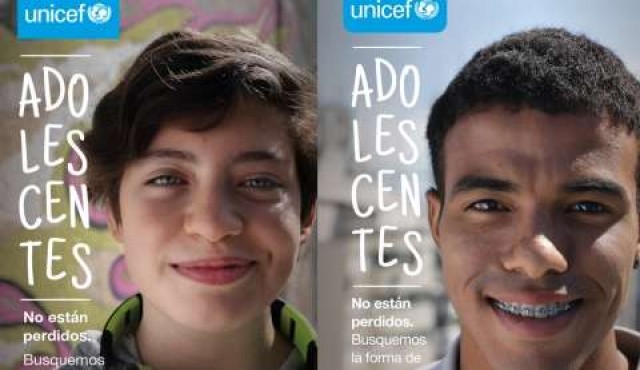Unicef presenta su campaña “No están perdidos”, con foco en los adolescentes