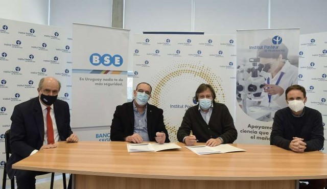 Convenio BSE e Institut Pasteur de Montevideo
