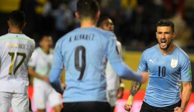 Uruguay volvió a la victoria por Eliminatorias ante Bolivia