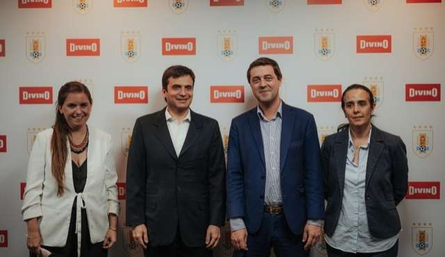 Divino es Patrocinador de la Asociación Uruguaya de Fútbol