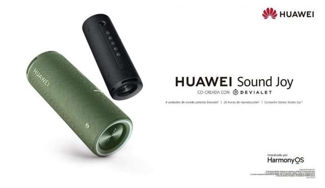 Recibe el año nuevo con tus seres queridos, la mejor actitud y toda tu música favorita con el poderoso sonido de una bocina inteligente de Huawei