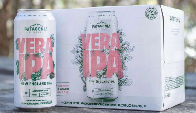 Patagonia lanza variedad de cerveza Vera IPA, un estilo New England IPA para el verano