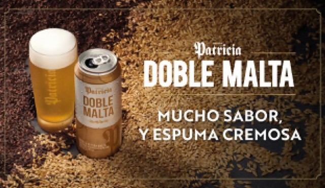 Patricia Doble Malta llega con mucho sabor y una espuma bien cremosa