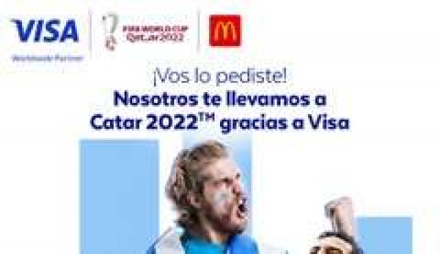 Visa y PedidosYa hacen posible el sueño de ir a  la Copa Mundial de la FIFA Catar 2022™