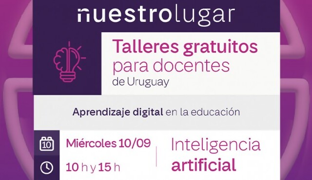 PERSONAL FLOW PRESENTA:  Talleres gratuitos para docentes de Uruguay acompañando los festejos del Día del Maestro