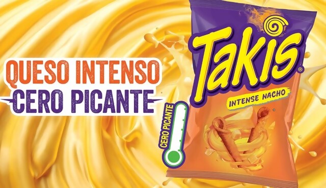 Takis Intense Nacho desembarca en Uruguay con un envolvente sabor a queso