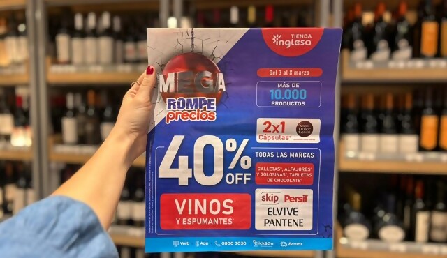 El Mega Rompe Precios vuelve a Tienda Inglesa con descuentos de hasta 60%