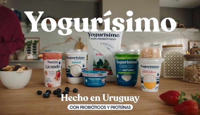 Yogurísimo celebra el orgullo de ser un producto formulado, desarrollado y producido en Uruguay