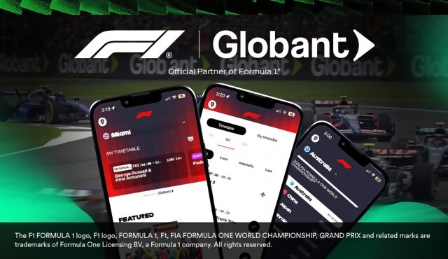 Globant impulsa una nueva experiencia conectada para los aficionados de Formula 1®