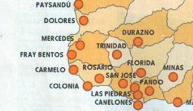 "Relocalizan Fray Bentos"