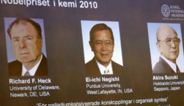 Tres ases de las reacciones ganan Nobel de Química  