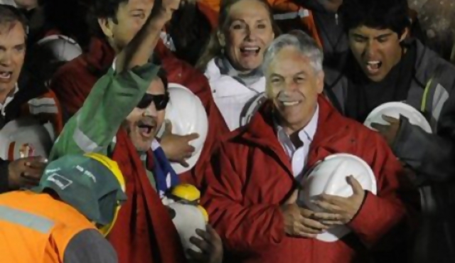Chile festeja el rescate de los 33 mineros