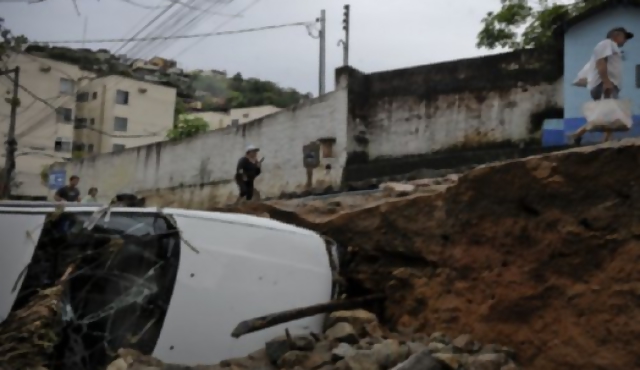 Son 640 los muertos por las lluvias en Rio