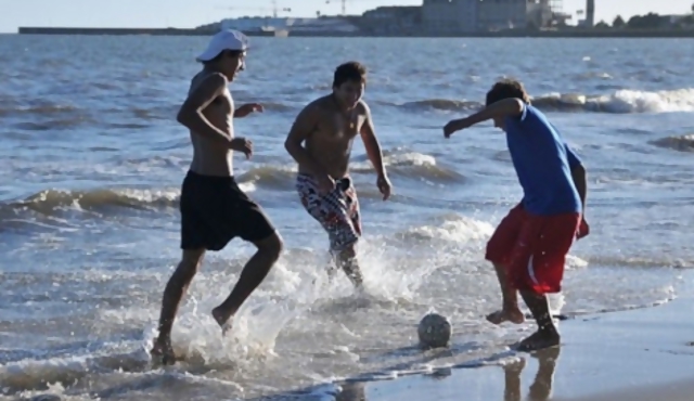 Playa del Cerro, otra vez en condiciones  