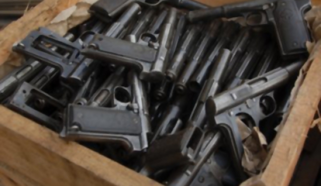 Armas fundidas serán varillas de hierro para Plan Juntos