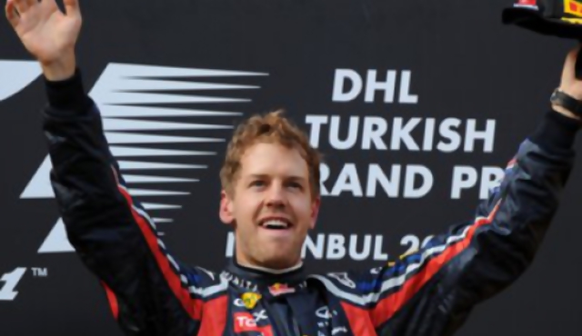 Vettel ganó en Turquía