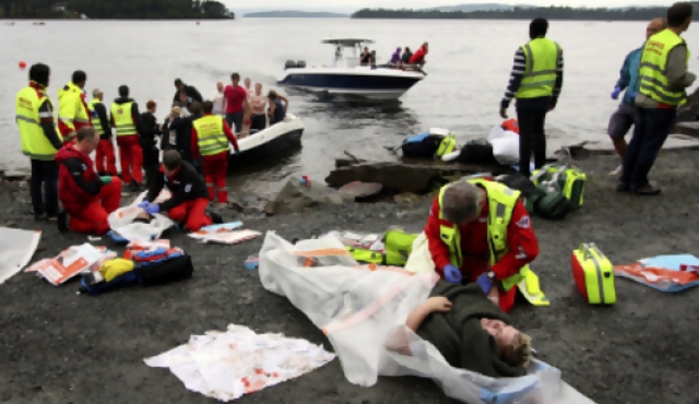 Noruega: 17 muertos en atentados