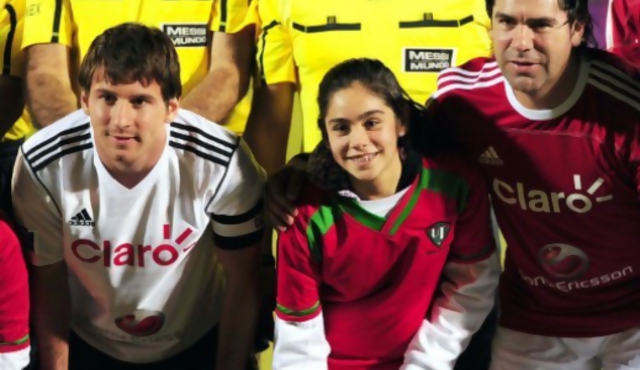 Lugano y Messi jugaron en el mismo equipo