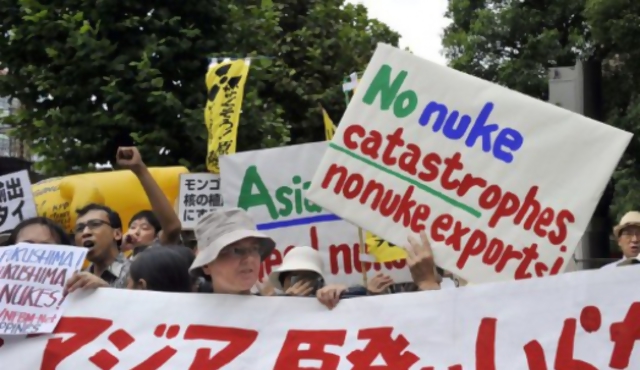 Fukushima en aniversario de Hiroshima