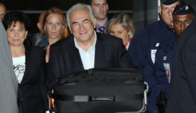 Strauss-Kahn volvió a Francia