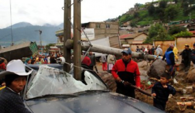 Centroamérica afectada por lluvias fuertes
