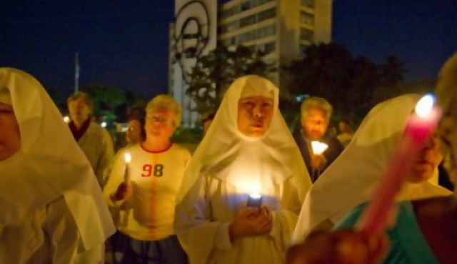 La virgen con el Che
