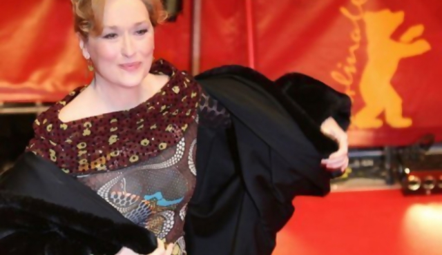 Meryl Streep como la "Dama de Hierro"
