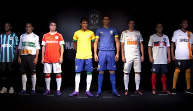 Nike Brasil presentó sus uniformes de fútbol