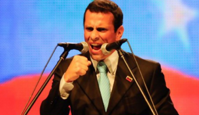 Capriles Radonski es un “fascista" y un "sionista”