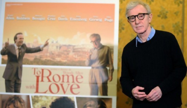 Woody Allen lanza su nuevo filme en Roma