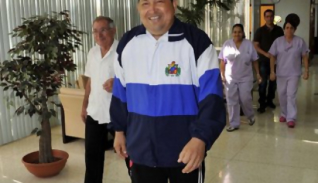 Chávez de nuevo en Cuba