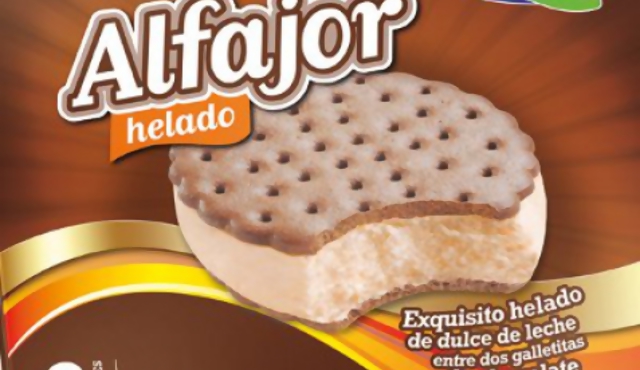 Alfajor Helado y Máxima en cajas